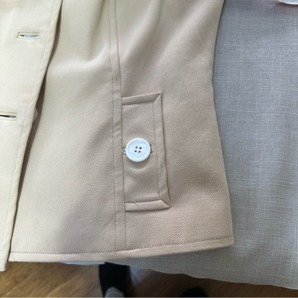 Talbots Tan Peacoat - Picture 8 of 9